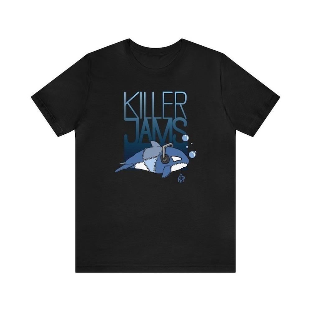 Killer Jams Dark Music Aesthetic Statement TShirt